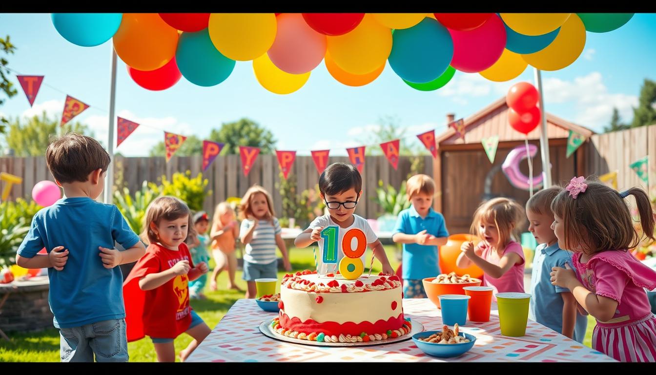 Kindergeburtstag 10 jahre jungen